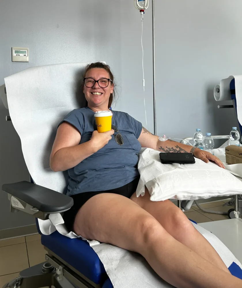 CRPS Support patient getting Neridronate infusions in Italy