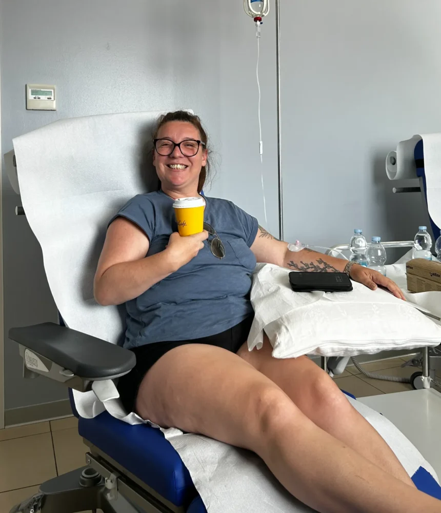 CRPS Support patient getting Neridronate infusions in Italy