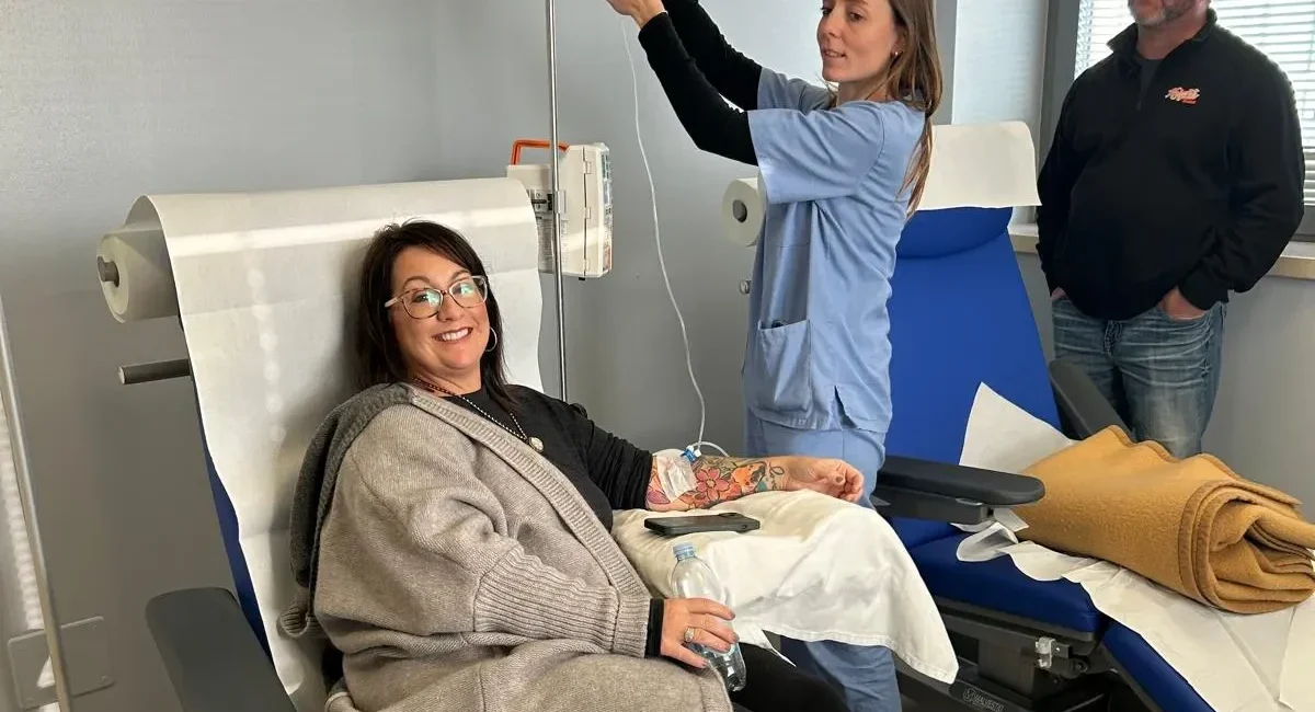 CRPS Patient from USA happy to undergo the Neridronate Infusions in Italy