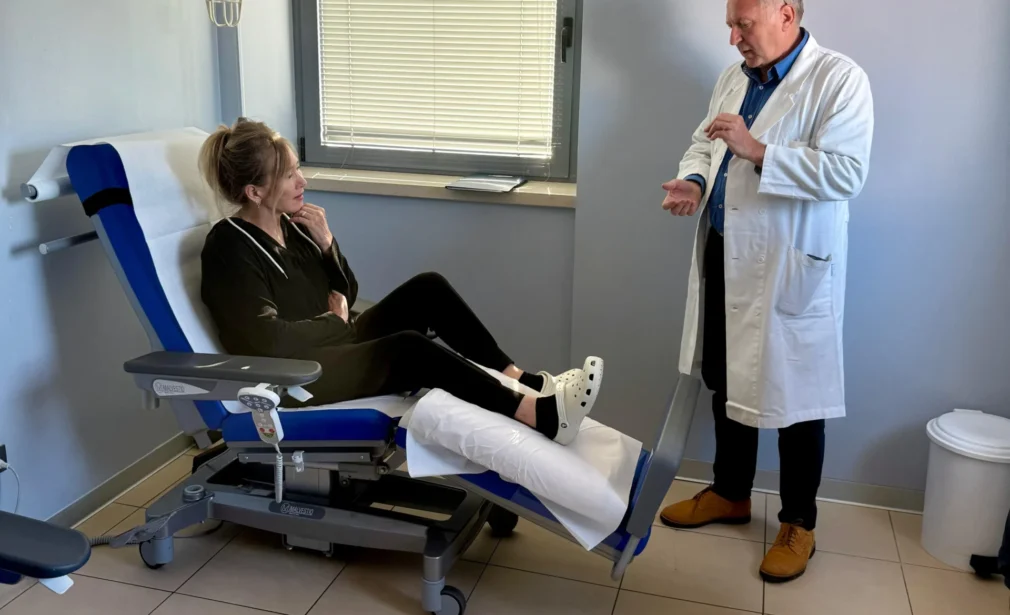 CRPS Patients being visited by doctors for monitoring