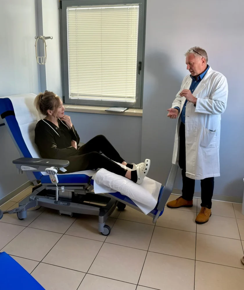 CRPS Patients being visited by doctors for monitoring