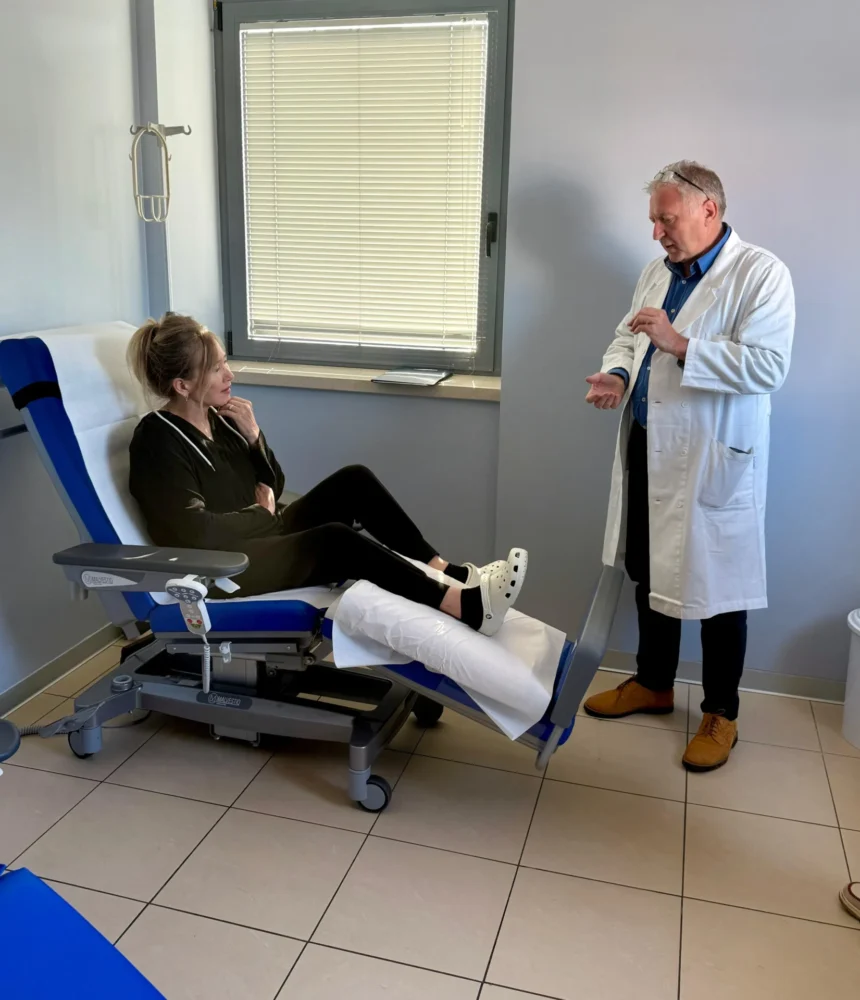 CRPS Patients being visited by doctors for monitoring