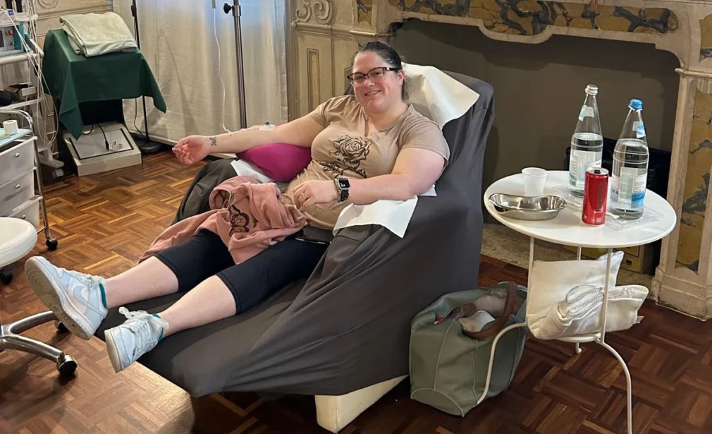 CRPS patient getting neridronate infusions in Itlay.webpCRPS patient getting neridronate infusions in Itlay.webp