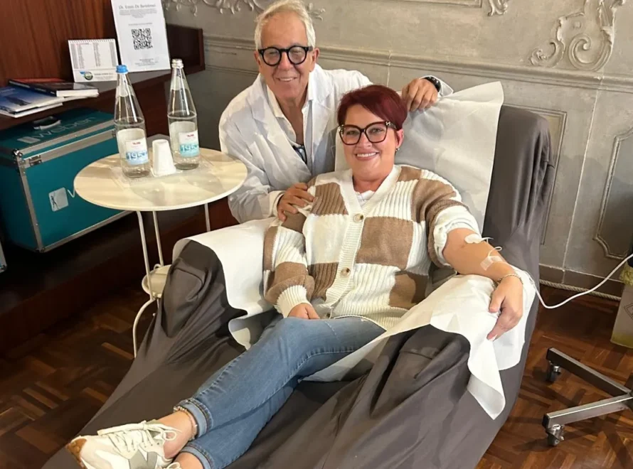 CRPS Support Patient getting Neridronate infusions in Italy