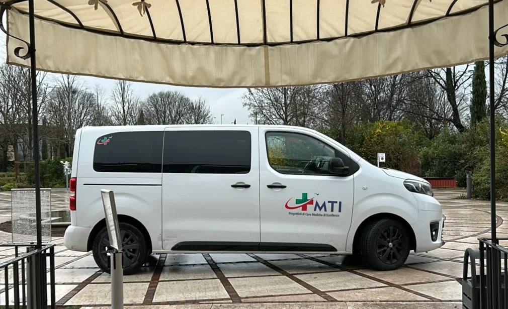 Luxury transport for CRPS Support facilitated by Medical Tourism In Italy